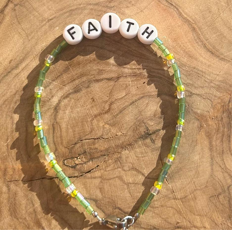 Have faith bracelet silver🩶😇💚