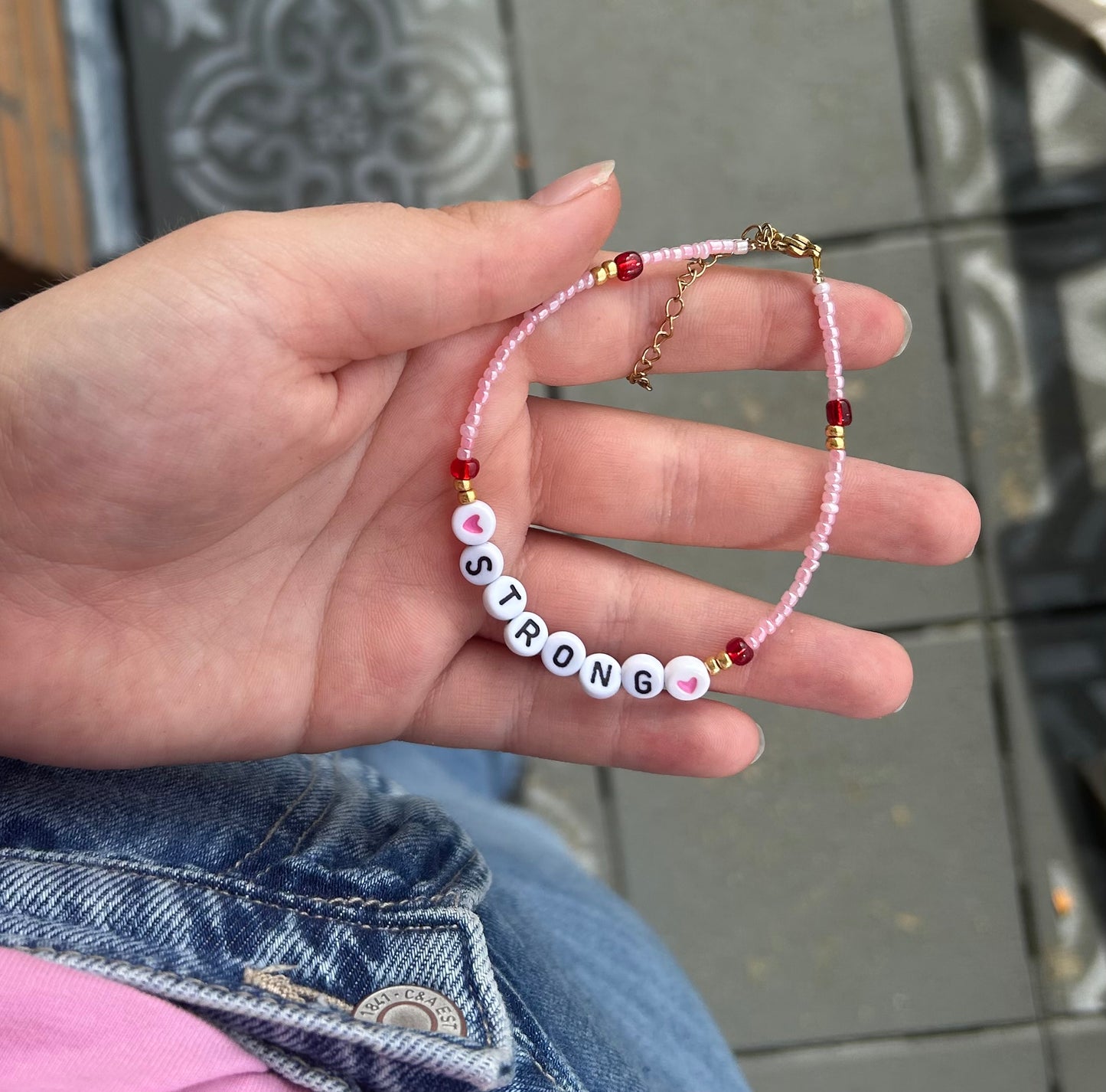 Bracelet strong hearts💗✨
