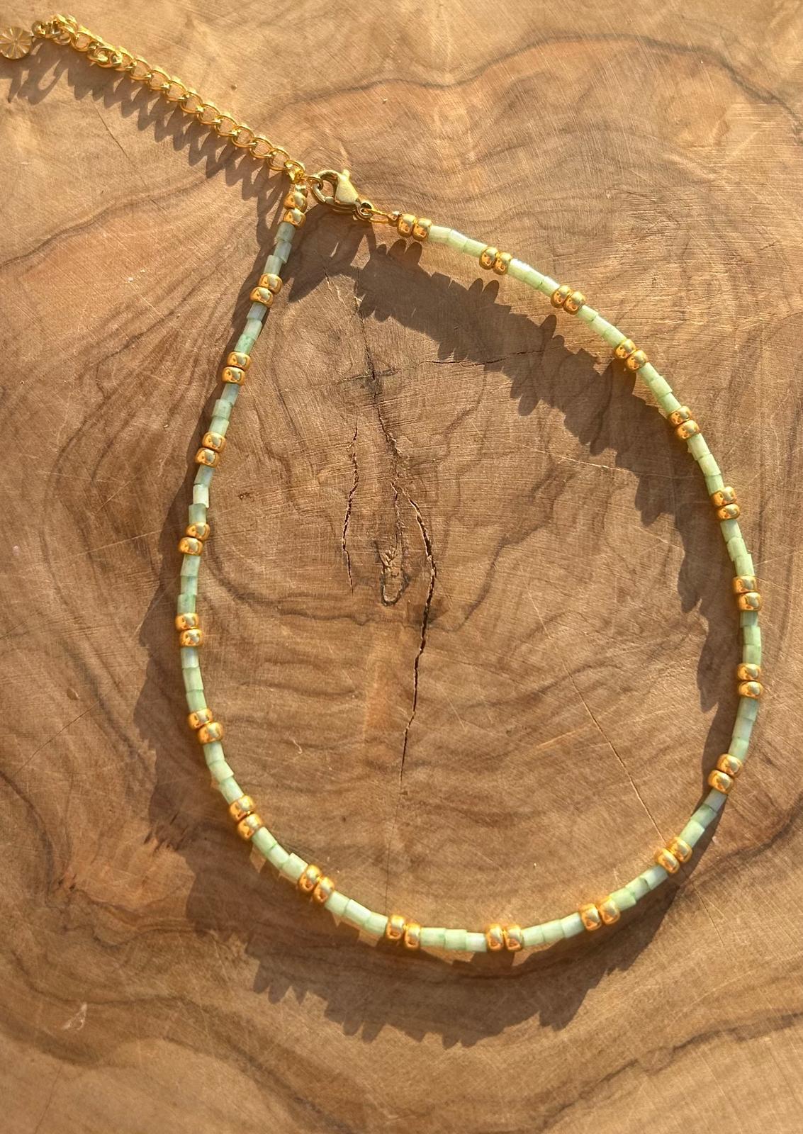 Anklet minty gold ✨