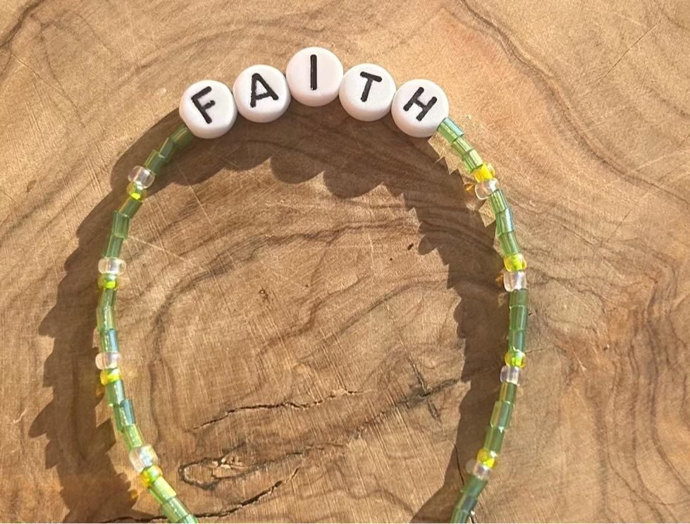 Have faith bracelet silver🩶😇💚