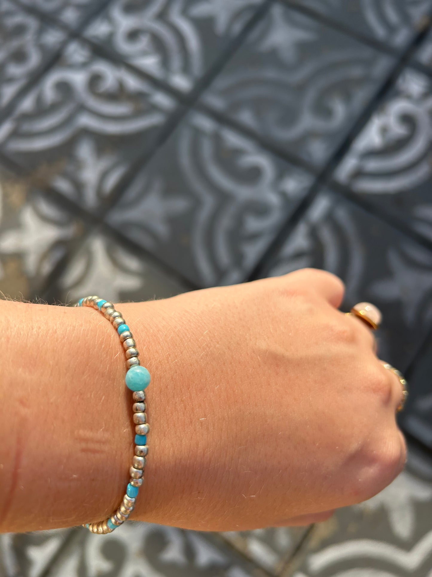 Bracelet turkoois silver🩵🩶