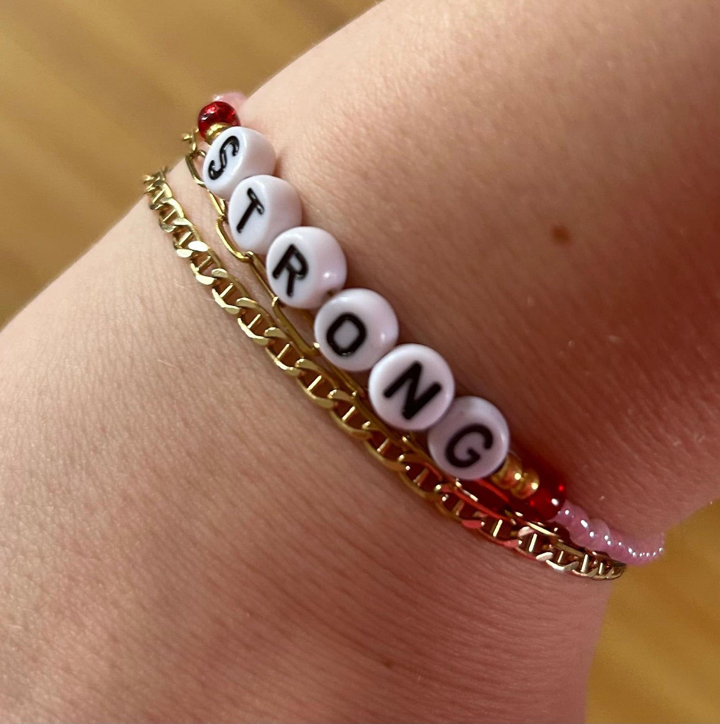 Bracelet strong gold💗✨