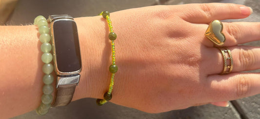 Bracelet green lover💚🌴🪴