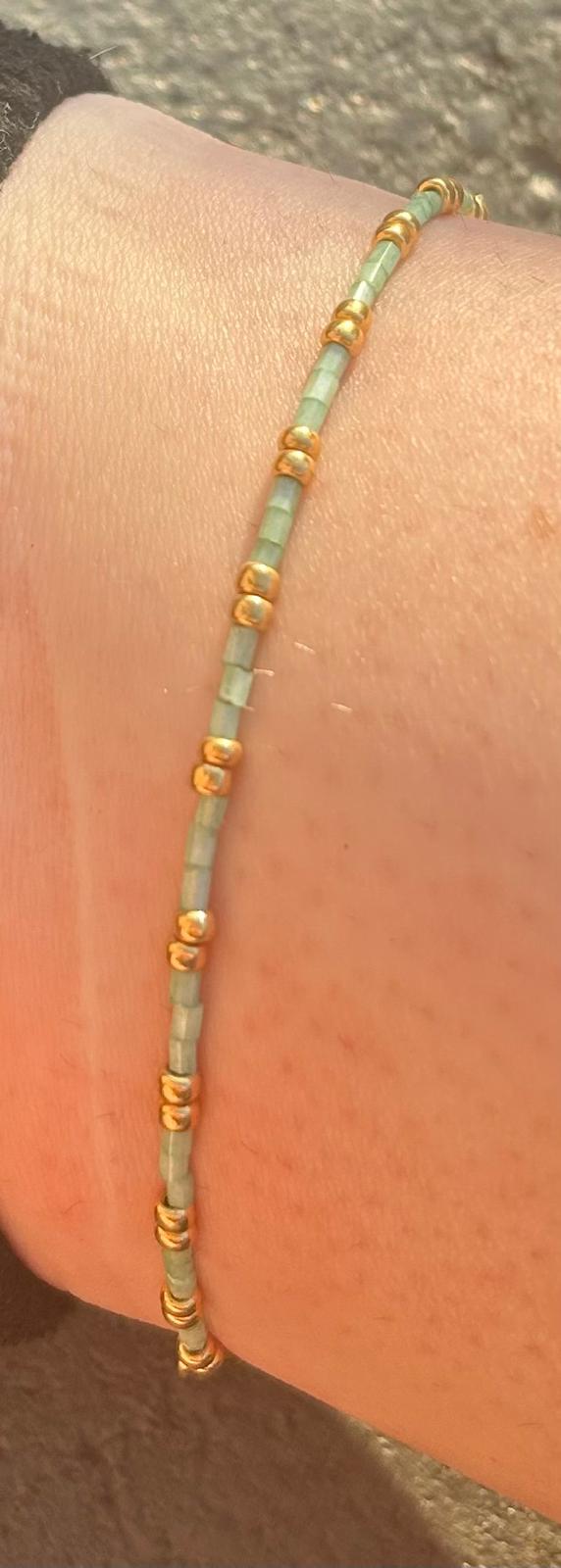 Anklet minty gold ✨