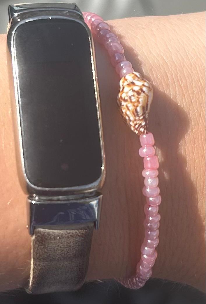 Bracelet shell & Blush🐚💗