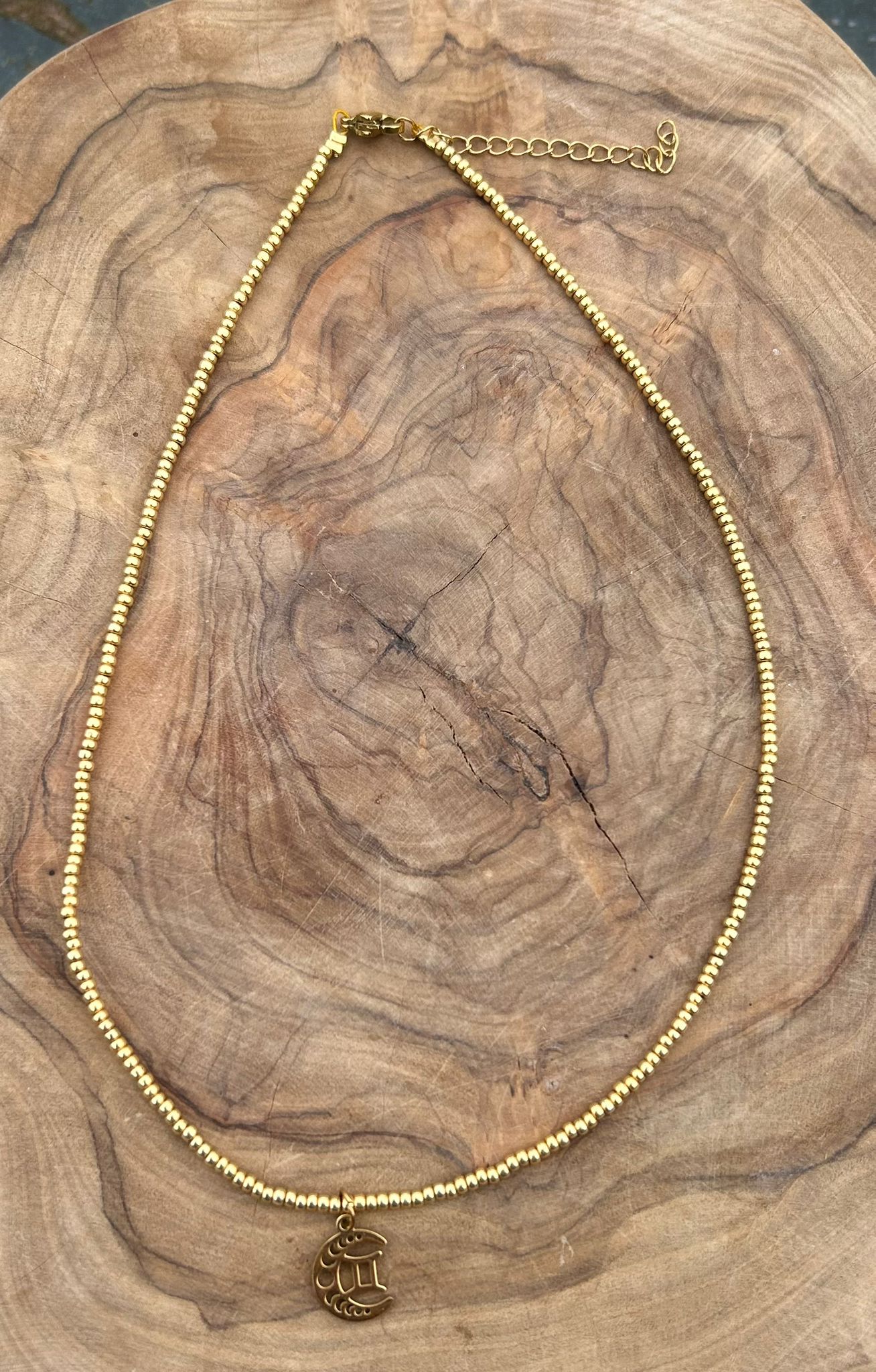 Necklace gemini gold♊️👯‍♀️