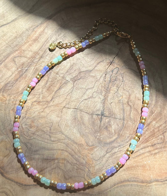 🌈 Pastel Dream Anklet