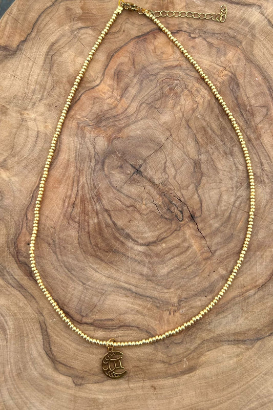 Necklace gemini gold♊️👯‍♀️