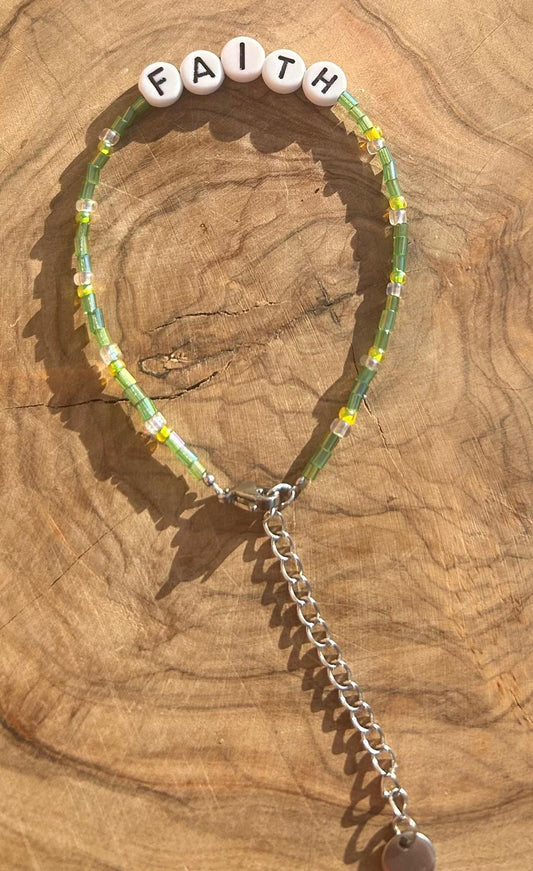 Have faith bracelet silver🩶😇💚