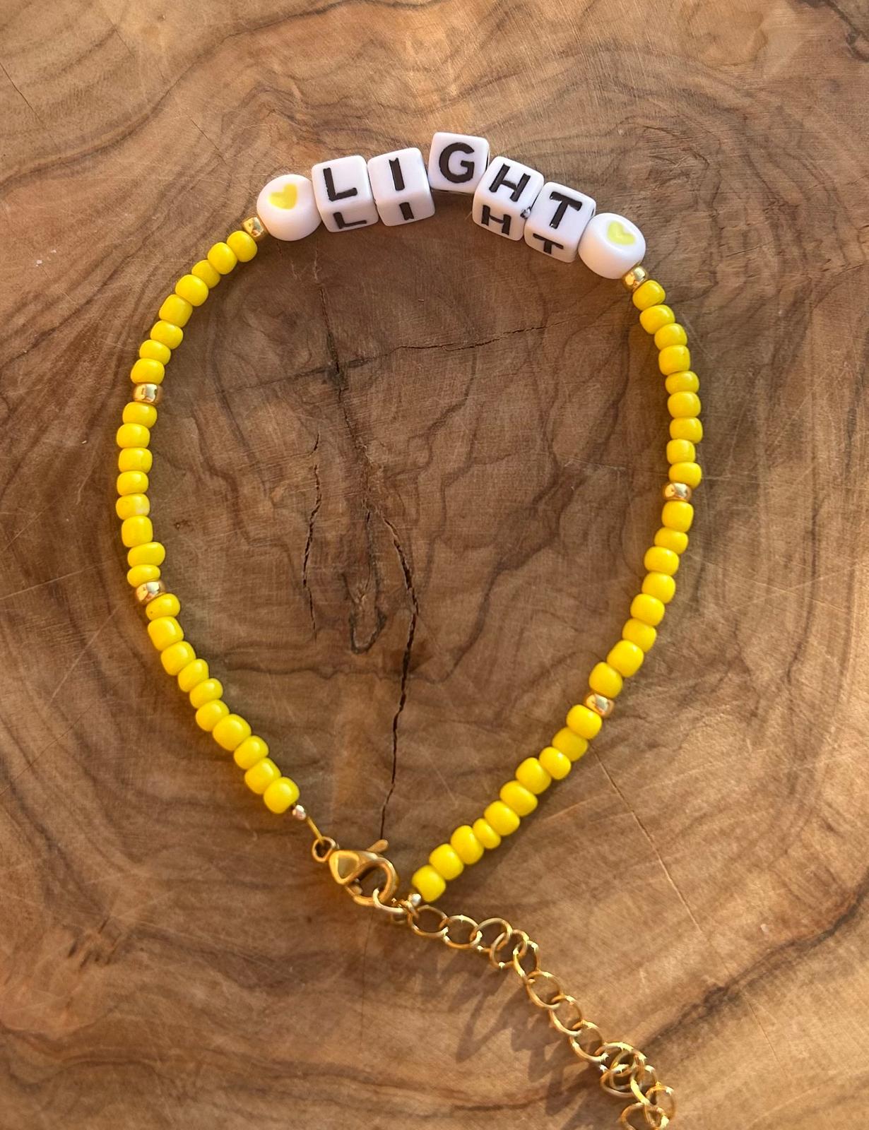 Bracelet yellow light gold💛✨
