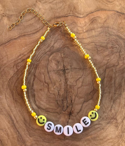 Smile bracelet gold :)✨💛