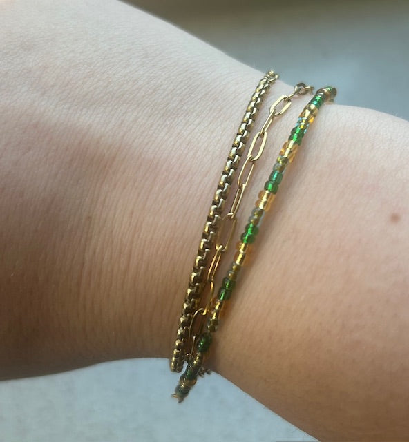 bracelet golden snake✨🐍