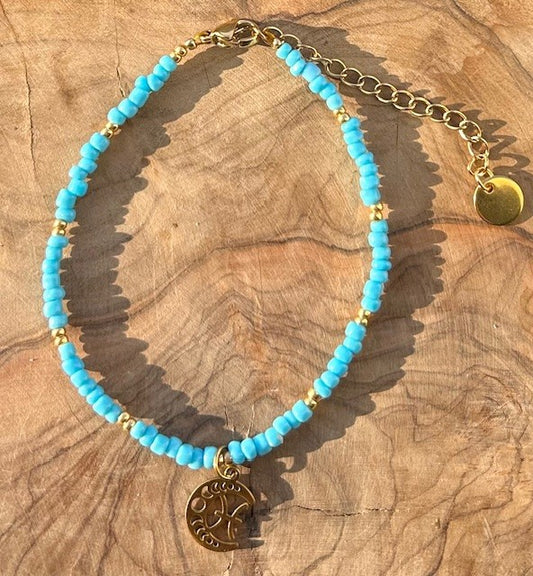 Bracelet zodiac pisces gold ✨♓️💙